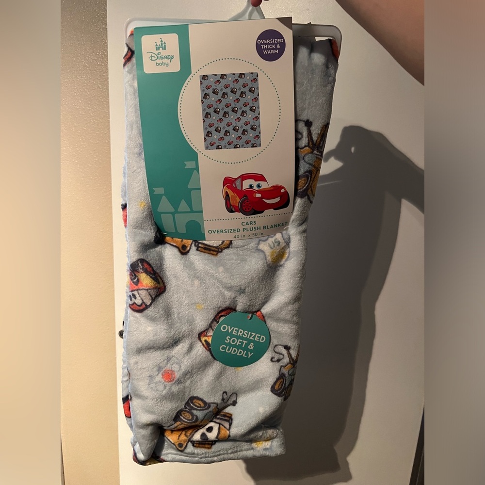 Disney Baby Lighting McQueen & Mater Plush Blanket